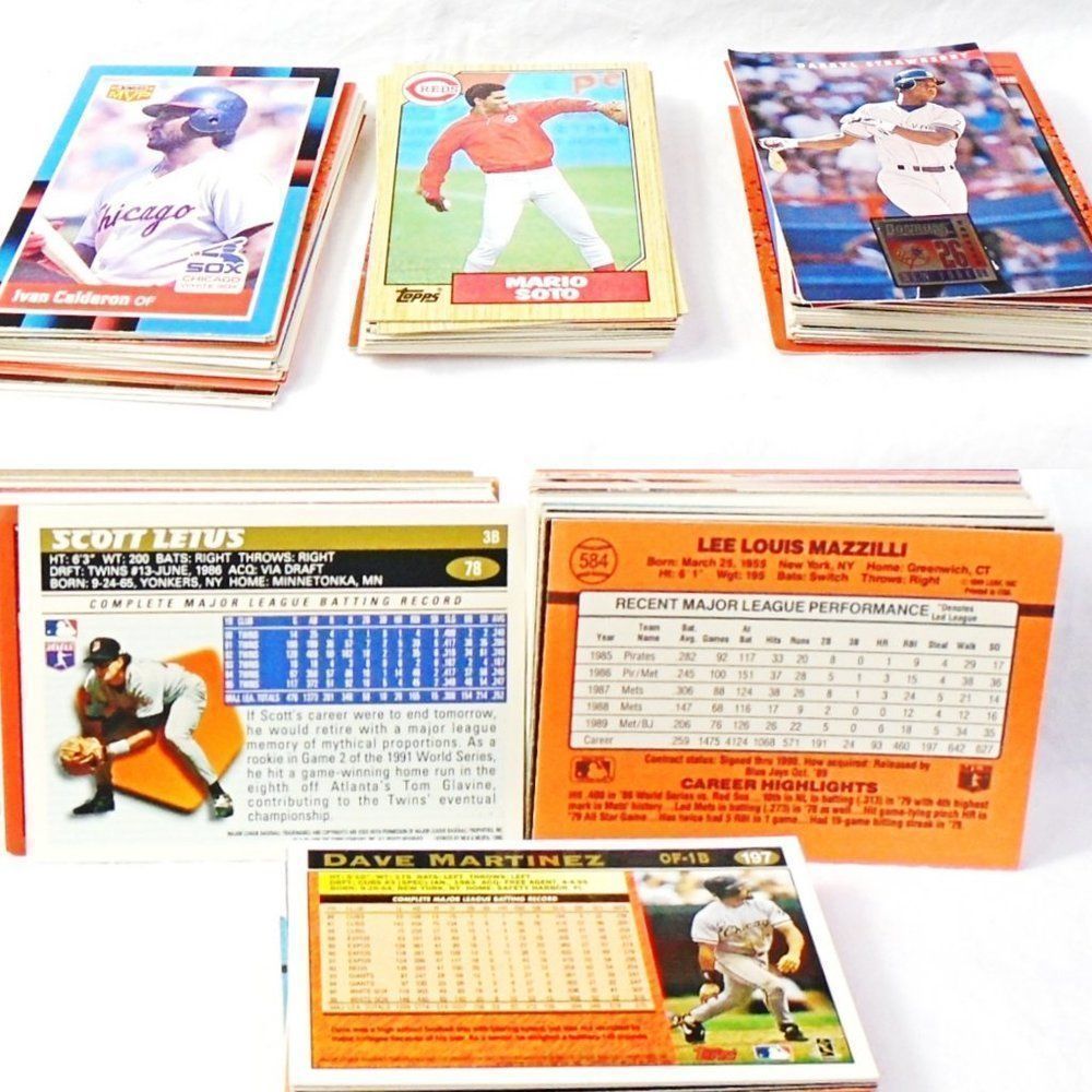 Baseball Cards Mixed Lot 200 - Picture 2 of 4